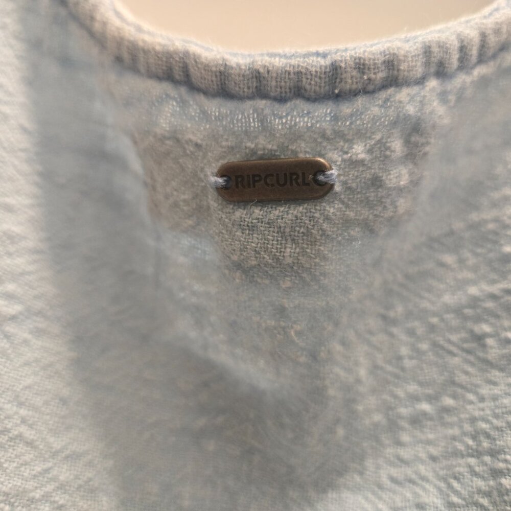 Rip Curl Summer Boho Style Top In Light Blue - image 4